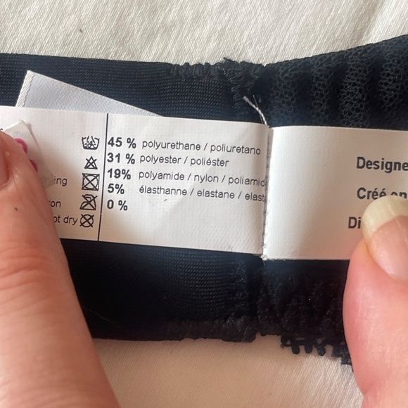 NWOT Simone Perele Confiance Push-Up T-Shirt Bra Black Sz 32F - Picture 9 of 10